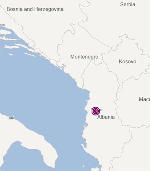 Arnavutlukta 6.4 büyüklüğünde deprem