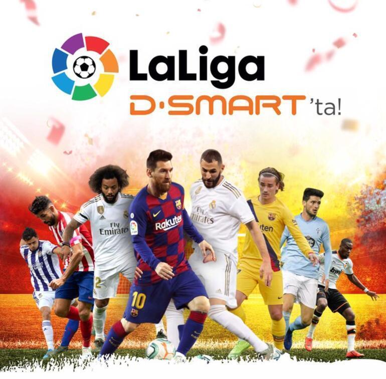 La Liga maçları D-Smartta yayınlanacak