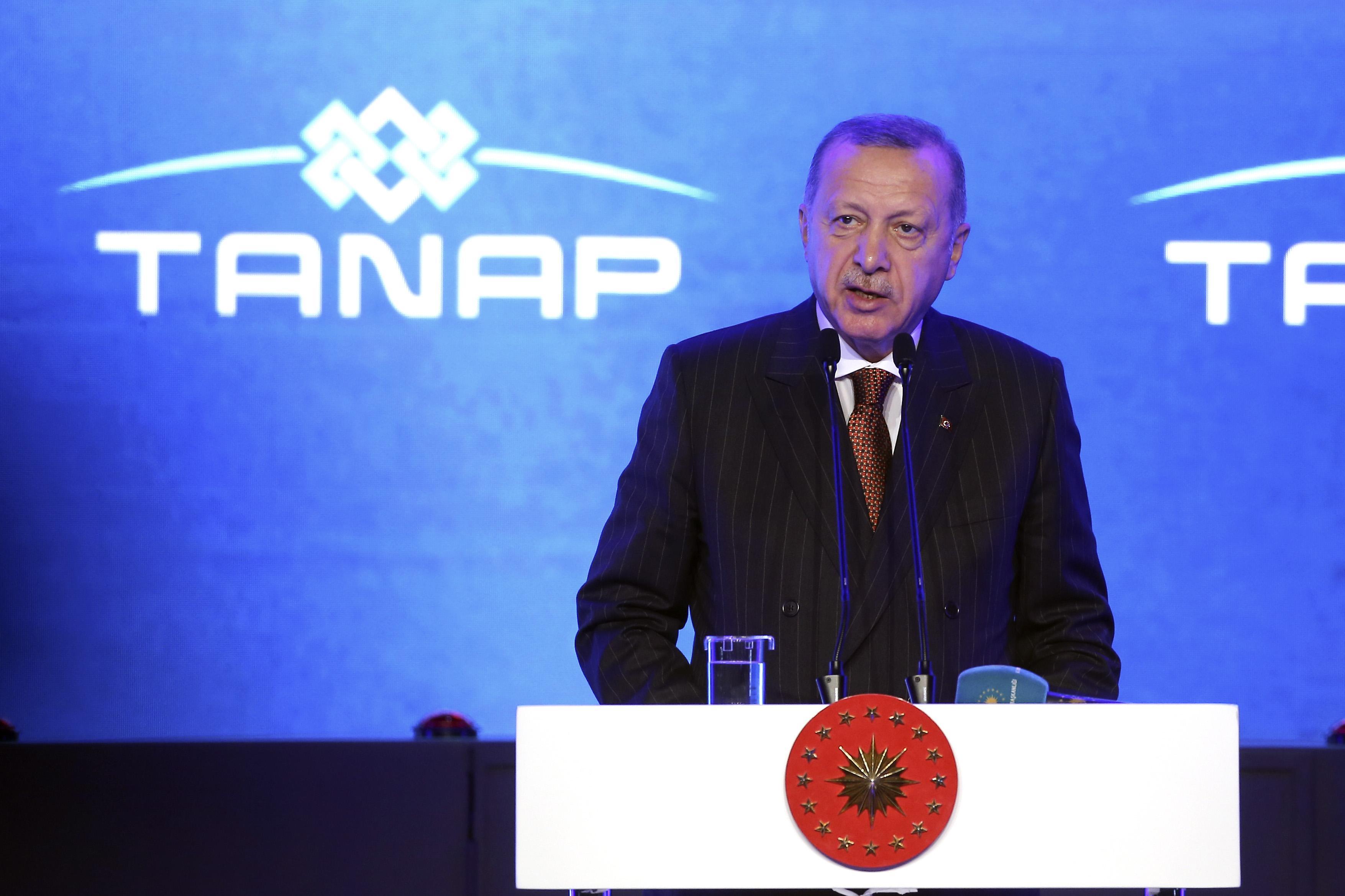 Cumhurbaşkanı Erdoğandan TANAP açılış töreninde açıklamalar