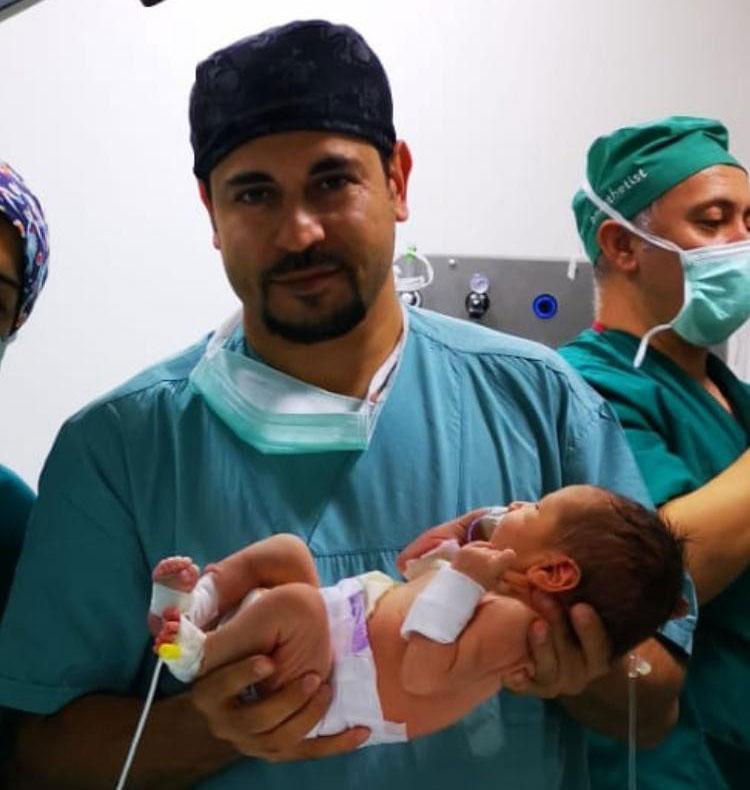 10 binde bir görülen doğum vakası Omfalosel Trabzonda yaşandı
