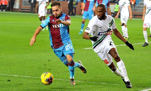 Trabzonspor evinde Denizlispora yenildi