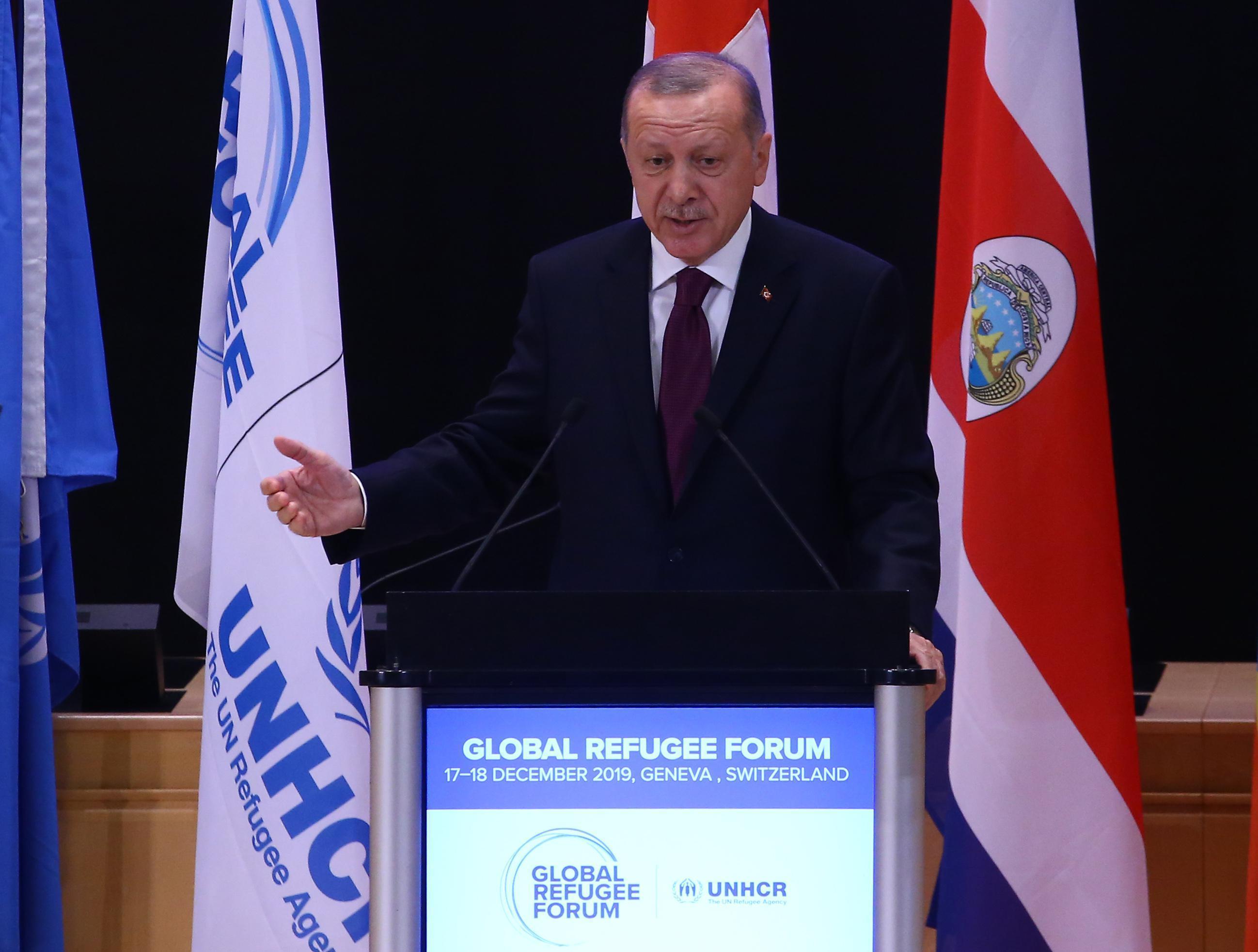 Erdoğandan Küresel Mülteci Forumu açıklamaları