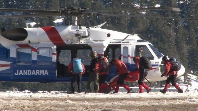 Uludağda kayıp dağcıları arama çalışmalarında iki cesete ulaşıldı