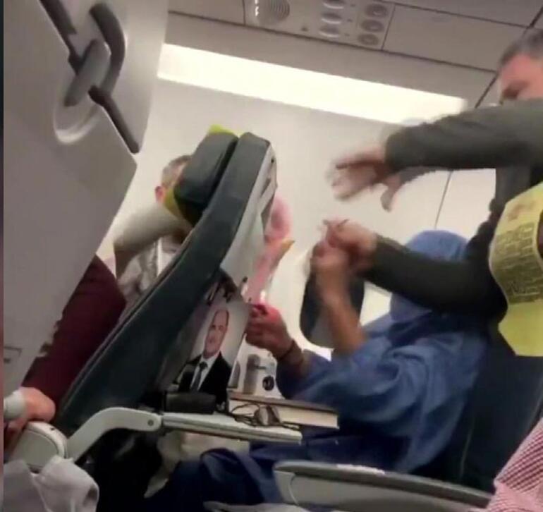 Uçakta FETÖcüyüm diyen kadın tutuklandı