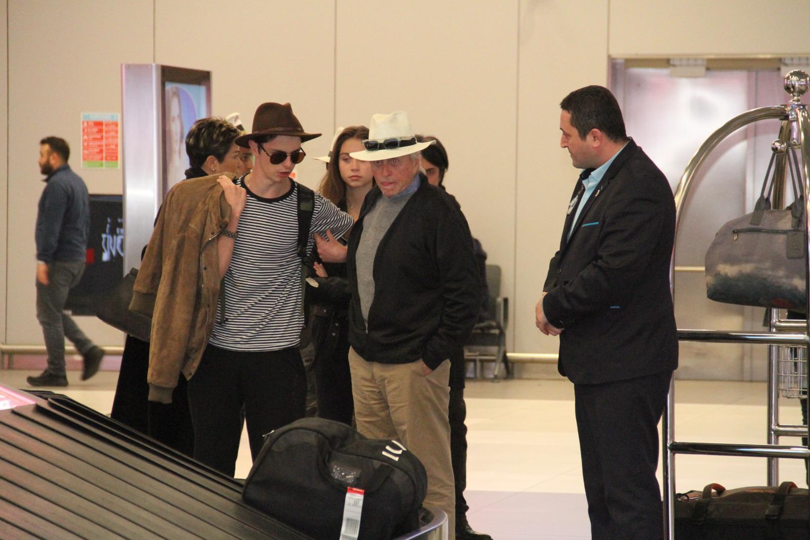 Michael Douglas ve Catherine Zeta-Jones çifti tatil için İstanbul’a geldi