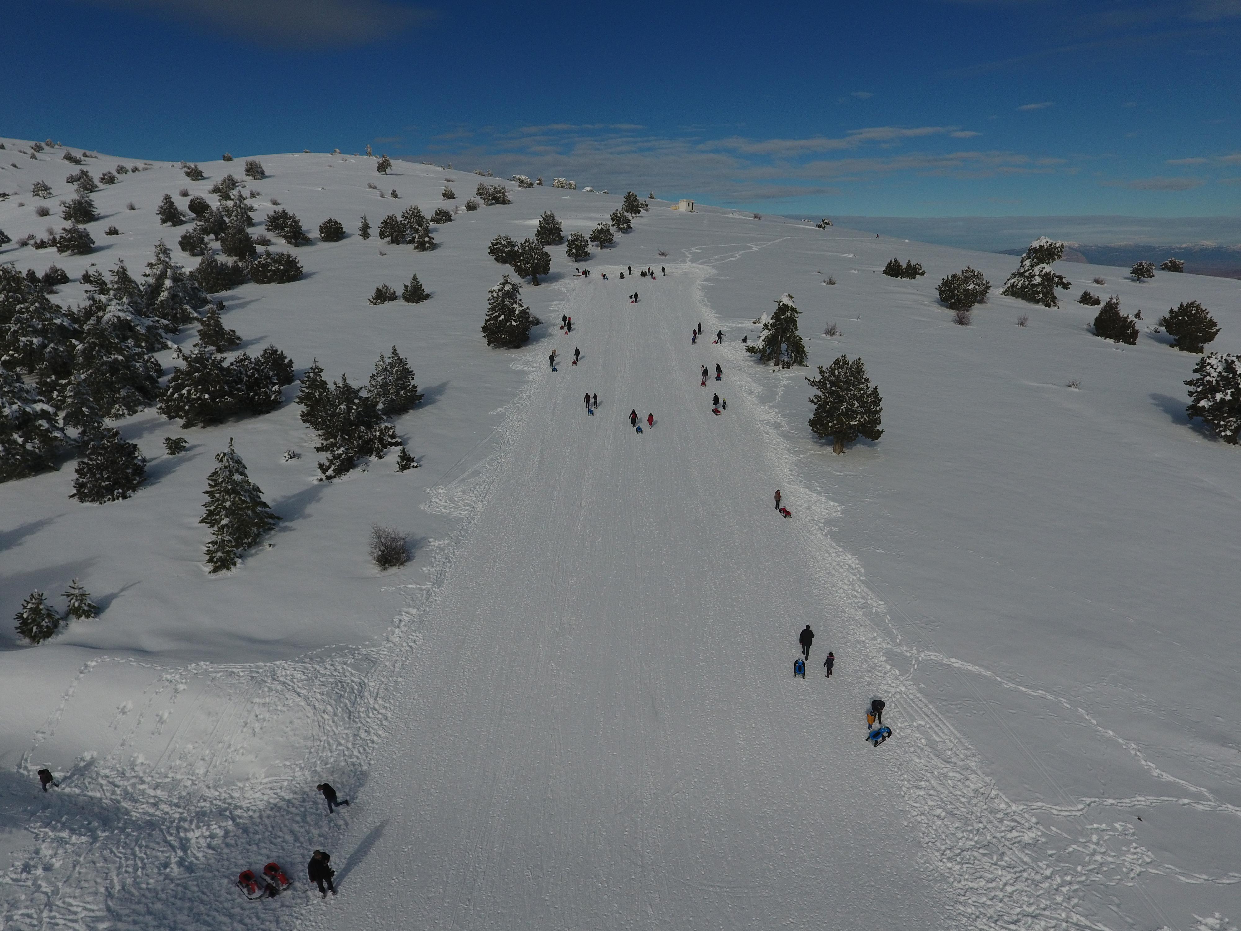 Salda Kayak Merkezi’nde sezon açıldı