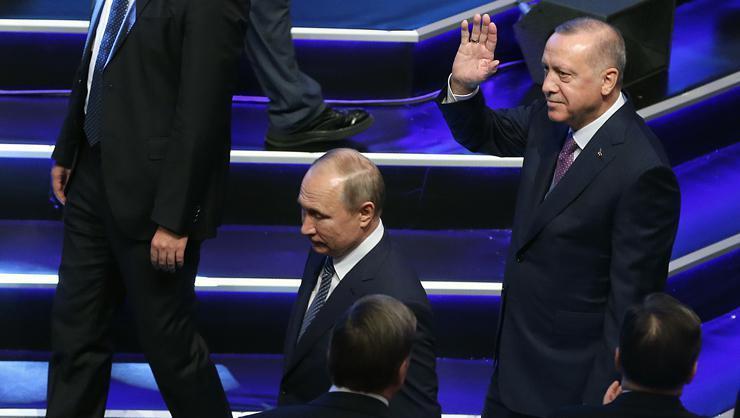 Erdoğan ve Putin TürkAkımın vanalarını açtı