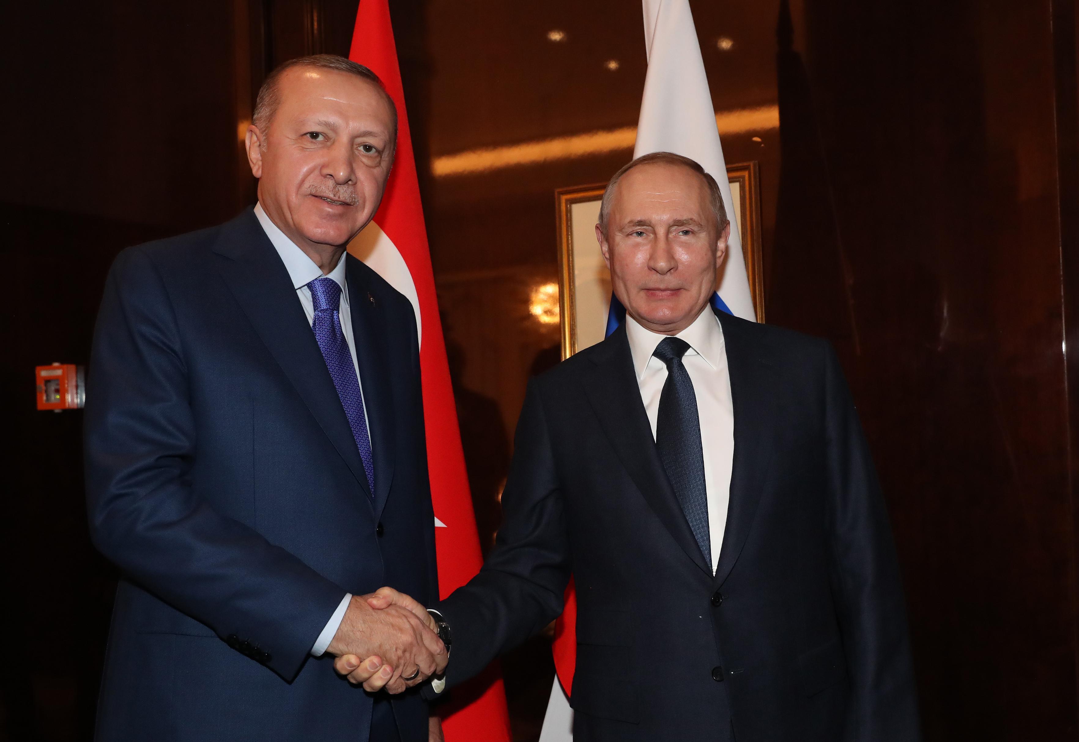 Cumhurbaşkanı Erdoğan- Putin görüşmesi sona erdi
