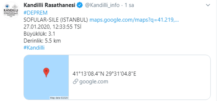 Ankarada art arda 2 deprem oldu