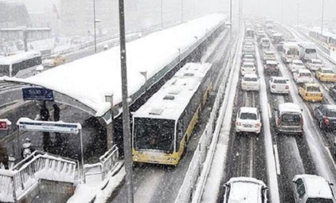 İstanbul’da beklenen kar yağışıyla ilgili hazırlıklar tamamlandı
