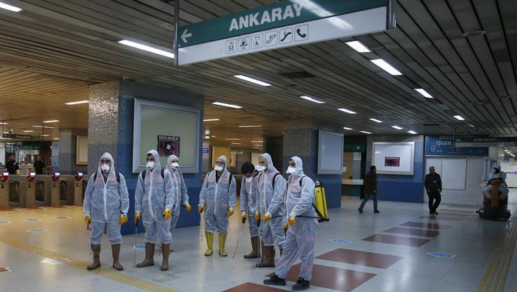 Mansur Yavaş talimat verdi Ankarada koronavirüs temizliği artırıldı