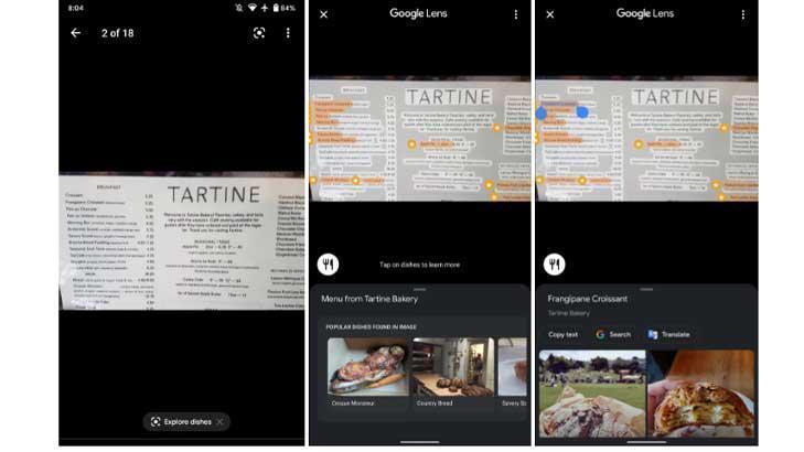 Google Haritalar artık restoranların popüler yemeklerini gösteriyor