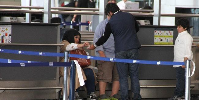 Yabancı dilenciler havalimanını mesken tuttu