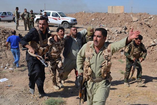 Peşmerge ve PKK Kerkükte IŞİDle çatışıyor