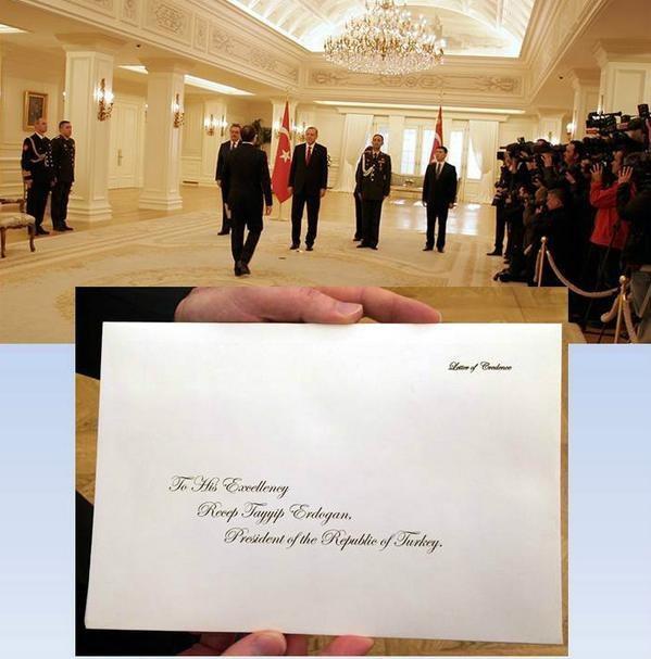 ABDnin yeni büyükelçisi Erdoğana güven mektubu sundu