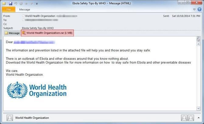 Ebola virüsü internete de sıçradı