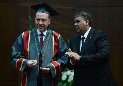 Erdoğana fahri profesörlük