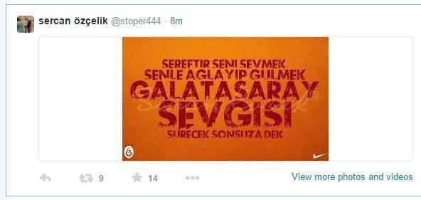 Diyarbakırsporlu oyuncunun olay Galatasaray mesajı