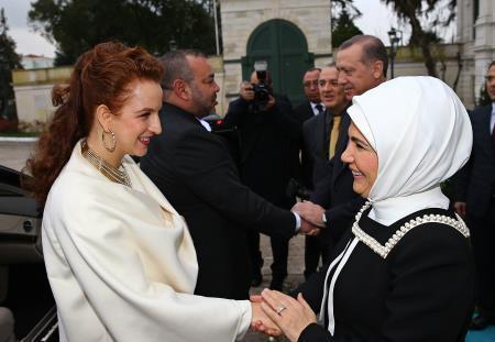 Cumhurbaşkanı Erdoğan, Fas Kralı ile görüştü