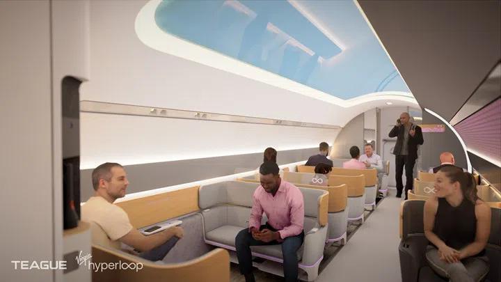 Saatte bin kilometre hıza ulaşan Hyperloop projesinin konsept görüntüleri yayınlandı