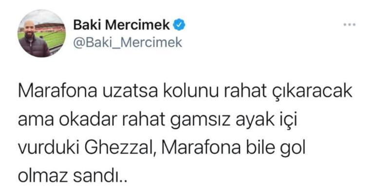 Marafona, Beşiktaş-Alanyaspor maçı sonrası sosyal medyada gündem oldu