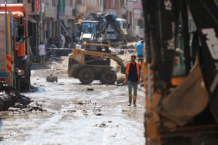 Sel felaketi yaşanmıştı Bozkurt yaralarını sarmaya devam ediyor