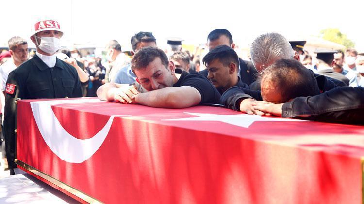 Şehit Astsubay Yılmaz Tuncer Kırşehirde son yolculuğuna uğurlandı