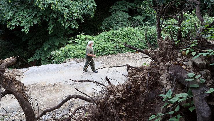 Bozkurt’un köylerinde sel felaketinin izleri ortaya çıktı