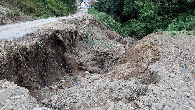 Bozkurt’un köylerinde sel felaketinin izleri ortaya çıktı