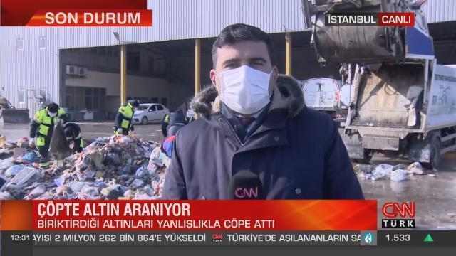 İstanbul’da ilginç görüntüler Belediye ekipleri çöplerin arasında altın arıyor