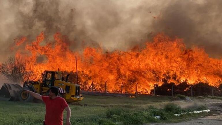 Afyonkarahisar’da biyoenerji tesisinde yangın