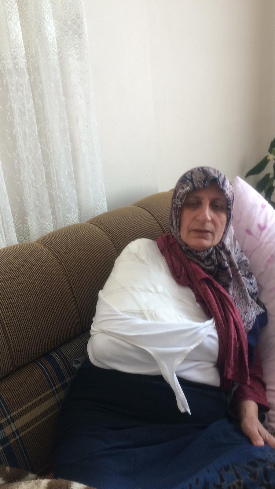 İstiklal Marşı okuyan kadını yaralayan maganda yakalandı