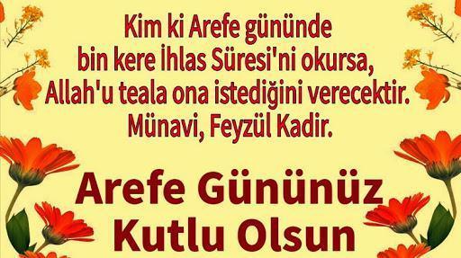 Resimli, dualı hadisli en güzel Kurban Bayramı arefesi mesajları: Arefe günü mesajları 2021