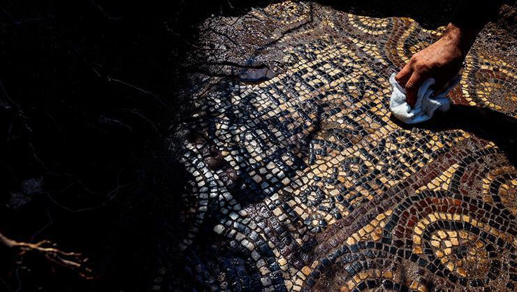 İzmirde 1500 yıllık keşif, mozaik ve manastır bulundu