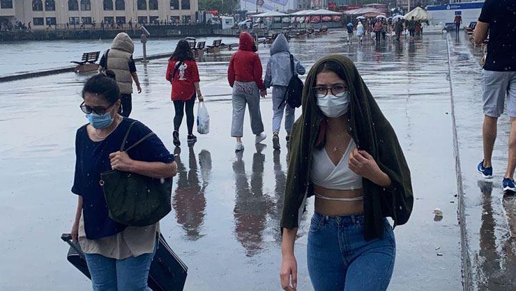 Hava durumu uyarısı Sıcaklık düşecek, sağanak yağış geliyor İstanbullular dikkat