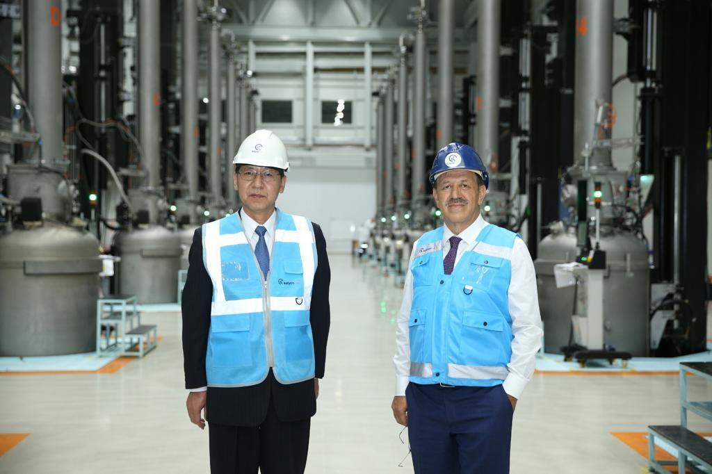 Çin Ankara Büyükelçisi, Kalyon Güneş Teknolojileri Fabrikası’nı ziyaret etti