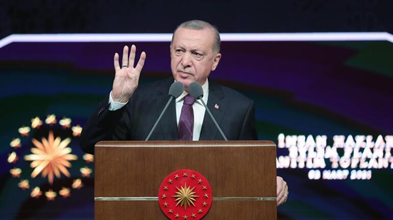 Son dakika: Cumhurbaşkanı Erdoğan, İnsan Hakları Eylem Planını açıkladı: 11 ilke, 9 amaç