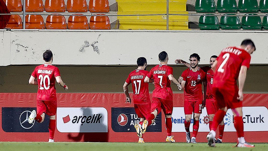 A Milli Takım, hazırlık maçında Azerbaycanı 2-1 mağlup etti