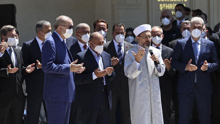 Cumhurbaşkanı Erdoğan Şehriban Hatun Camii açılışında konuştu