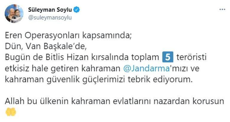 Son dakika: İçişleri Bakanı Süleyman Soyludan flaş açıklama