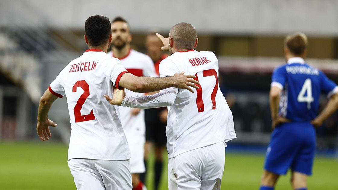 Türkiye, hazırlık maçında Moldovayı 2-0 yendi