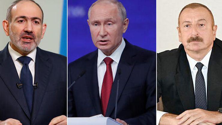 Moskovada tarihi zirve Putin, Aliyev ve Paşinyan aylar sonra bir araya geliyor