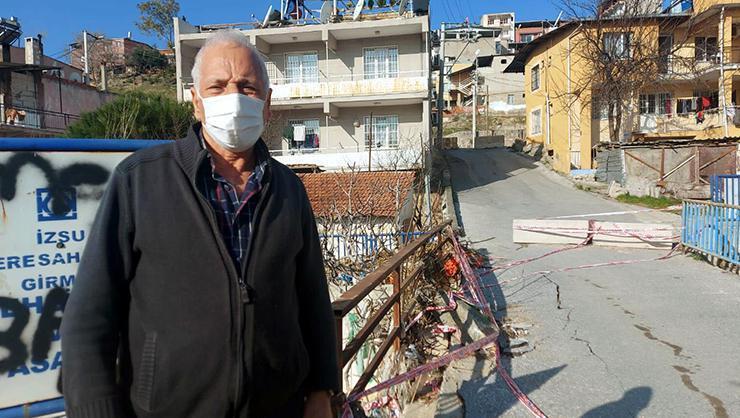 İzmirdeki çökme tehlikesi bulunan köprü mahalleliyi endişelendiriyor