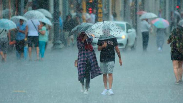 Son dakika: Hava durumu için son dakika uyarısı Yağış ve dolu geliyor İçlerinde İstanbul da var