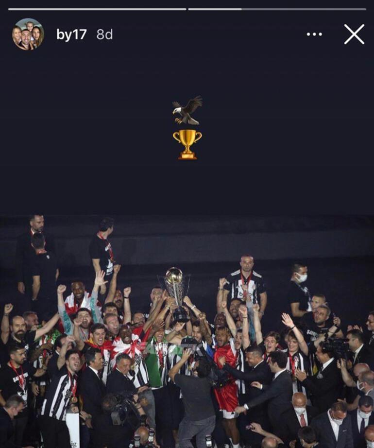 Burak Yılmazdan Beşiktaş paylaşımı