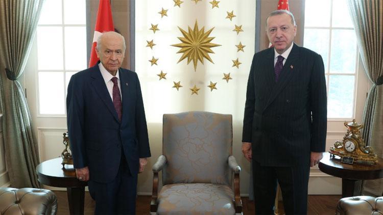 Son dakika... Cumhurbaşkanı Erdoğan ile Bahçeliden sürpriz görüşme