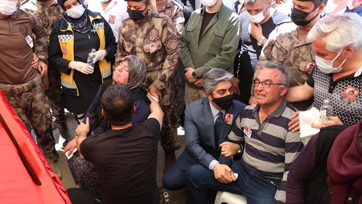 Şehit Özel Harekat Polisi Veli Kabalay toprağa verildi