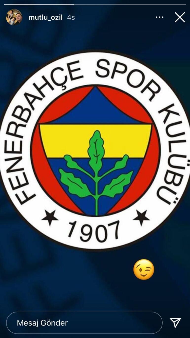 Mesut Özilin abisi Mutlu Özilden Fenerbahçe paylaşımı