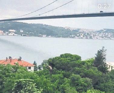 Ünlülerin evinden İstanbul manzaraları
