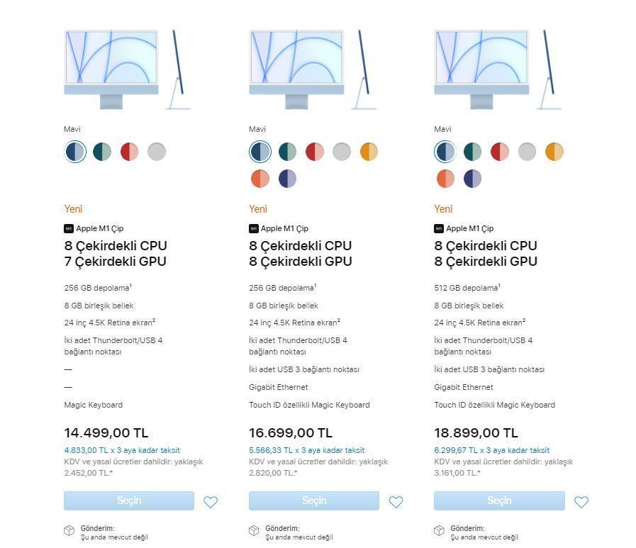 Apple, yedi farklı renk seçeneğiyle yeni iMac’i tanıttı – Peki yeni iMac Türkiye fiyatı ne kadar